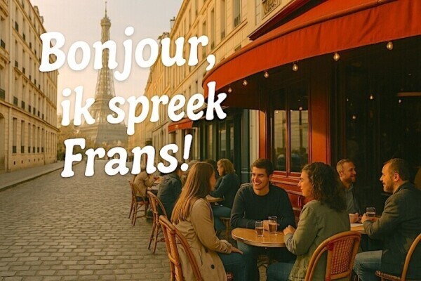 Met vakantie naar Frankrijk?  Volg de cursus* 'Bonjour! Ik spreek Frans!'