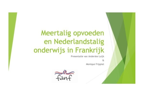 Meertalig opvoeden en Nederlandstalig onderwijs in Frankrijk